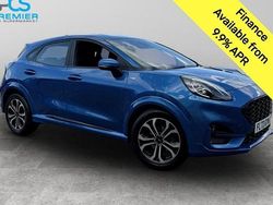 Desert island blue (exclusive paint) Used 2023 Ford Puma ST-Line SUV | £12,395 (Fair price)