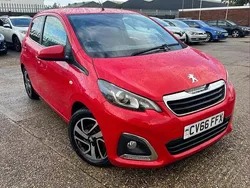 Red Used 2016 Peugeot 108 Allure Hatchback | £4,991 (Fair price)