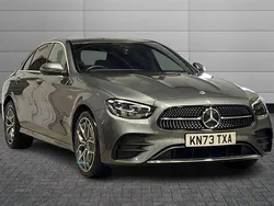 Selenite grey Used 2023 Mercedes E400 AMG Line Premium Sedan | £40,150 (Fair price)