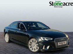 Black Used 2019 Audi A4 S-Line Sedan | £14,495 (Fair price)