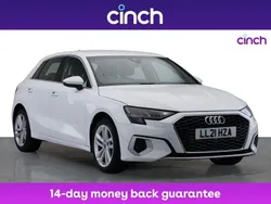 White Used 2021 Audi A3 Sport Hatchback | £19,289 (Fair price)