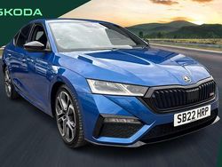 Blue Used 2022 Skoda Octavia vRS Hatchback | £25,899 (Expensive)