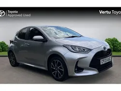 Silver Used 2023 Toyota Yaris Hybrid Design Hatchback | £17,597 (Good price)