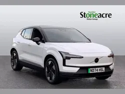White Used 2024 Volvo EX30 Plus SUV | £29,995 (Expensive)