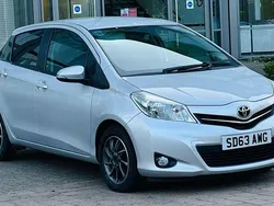 Silver Used 2013 Toyota Yaris Edition Hatchback | £5,190 (Fair price)
