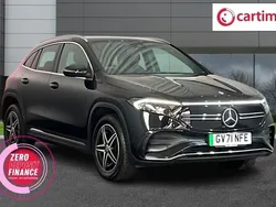Black Used 2022 Mercedes EQA250 AMG line SUV | £21,399 (Fair price)
