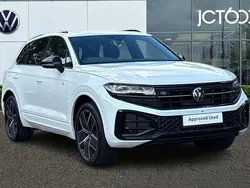 White Used 2025 VW Touareg Black Edition SUV | £54,293 (Fair price)