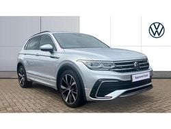 Silver Used 2022 VW Tiguan R-line SUV | £28,094 (Fair price)