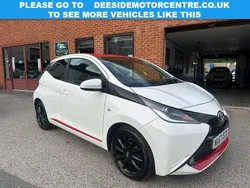 White Used 2017 Toyota Aygo x-press Hatchback | £9,225 (Fair price)