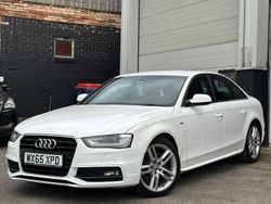 White Used 2015 Audi A4 S-Line Sedan | £5,499 (Good price)