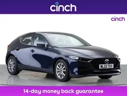 Blue Used 2022 Mazda 3 Hatchback | £14,399 (Good price)