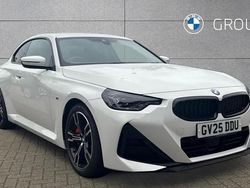 Alpine white Used 2025 BMW 220 M Sport Coupe | £34,495 (Fair price)