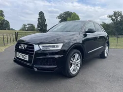 Black Used 2017 Audi Q3 S-Line SUV | £16,495 (A bit pricey)