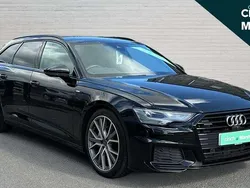 Black Used 2023 Audi A6 Black Edition Estate | £31,795 (Fair price)