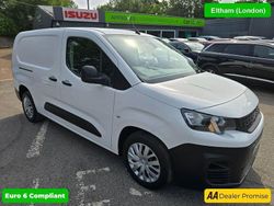 White Used 2020 Peugeot Partner Van | £10,999