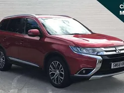 Red Used 2018 Mitsubishi Outlander SUV | £16,297 (A bit pricey)