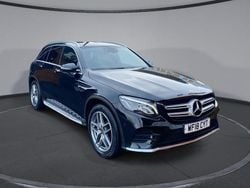 Black Used 2018 Mercedes GLC250 AMG line SUV | £17,499 (Good price)