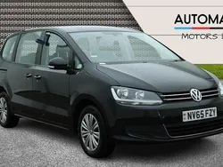 Black Used 2016 VW Sharan S MPV | £7,590 (Good price)