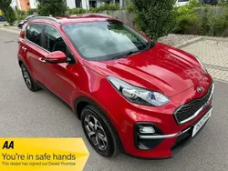 Red Used 2021 Kia Sportage 2 SUV | £13,800 (Fair price)