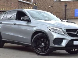 Silver Used 2016 Mercedes GLE450 AMG AMG Coupe | £24,850