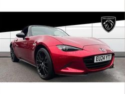 Red Used 2024 Mazda MX5 Homura-Line Cabriolet | £24,068 (Good price)