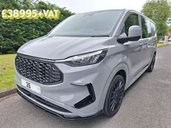 Grey New 2025 Ford Transit Custom Limited Van | £38,995 (Expensive)