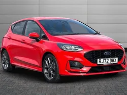 Race red Used 2022 Ford Fiesta ST-Line Hatchback | £12,290 (Fair price)