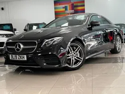 Black Used 2019 Mercedes E350 AMG line Coupe | £22,995 (Fair price)