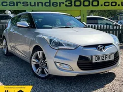 Silver Used 2012 Hyundai Veloster Sport Hatchback | £5,500 (Fair price)