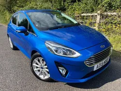 Blue Used 2019 Ford Fiesta Titanium Hatchback | £8,790 (Fair price)