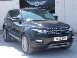 Black Used 2011 Land Rover Range Rover evoque Prestige SUV | £7,999 (Fair price)