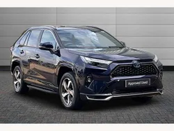 Blue Used 2025 Toyota RAV4 Hybrid Design SUV | £37,995 (A bit pricey)