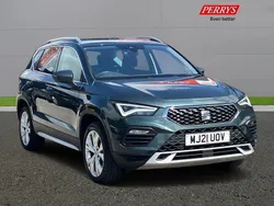 Metallic dark camouflage green Used 2021 Seat Ateca Xperience SUV | £26,990