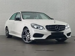 White Used 2016 Mercedes E220 Premium Sedan | £13,998 (Fair price)