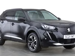 Black Used 2021 Peugeot 2008 Allure Premium SUV | £14,399 (Fair price)
