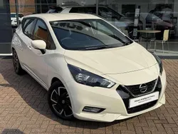 White Used 2022 Nissan Micra Acenta Hatchback | £15,899 (A bit pricey)