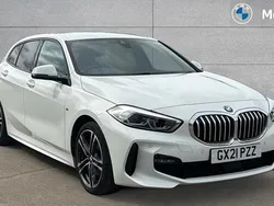 White Used 2021 BMW 118 M Sport Hatchback | £19,691 (Fair price)