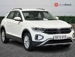 White Used 2022 VW T-Roc Life SUV | £16,185 (Good price)