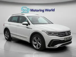 White Used 2023 VW Tiguan R-line Edition SUV | £26,600 (Good price)