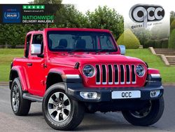 Red Used 2019 Jeep Wrangler Overland SUV | £34,950 (Good price)