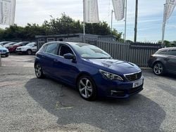 Blue Used 2018 Peugeot 308 Allure Hatchback | £7,995 (Fair price)
