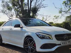 White Used 2017 Mercedes CLA220 AMG line Sedan | £13,000 (Fair price)