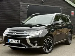 Black Used 2017 Mitsubishi Outlander P-HEV Estate | £13,490 (Fair price)