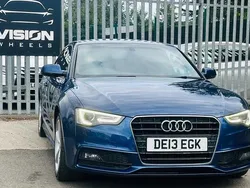 Blue Used 2013 Audi A5 S-Line Coupe | £6,195 (Super price)