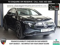 Black Used 2022 Mercedes EQA250+ AMG line SUV | £21,470 (A bit pricey)