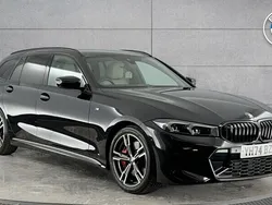Black Used 2024 BMW 320 M Sport Estate | £38,480