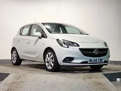 White Used 2018 Vauxhall Corsa S Hatchback | £7,842 (Fair price)