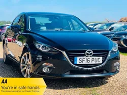 Black Used 2016 Mazda 3 Inclusive Sedan | £4,995 (Good price)