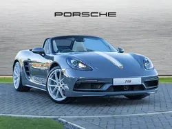 Arctic grey New 2024 Porsche 718 Boxster Edition | £78,565