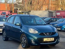 Blue Used 2014 Nissan Micra S Hatchback | £7,595 (Fair price)